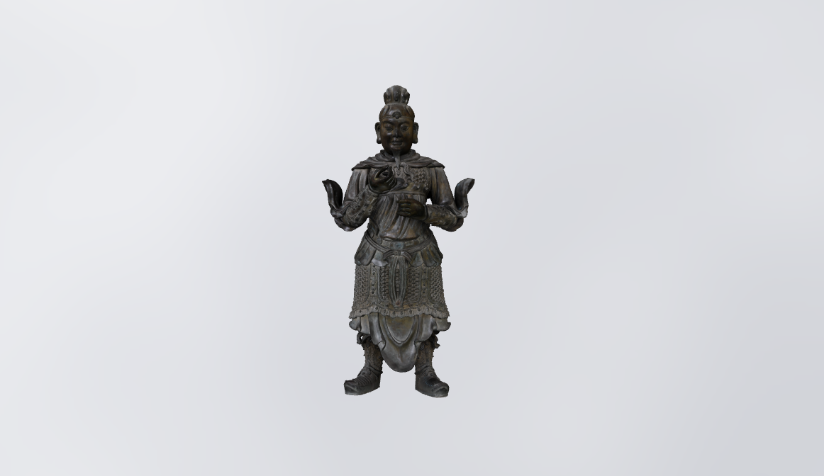 六大帅站像一甲戌神展子江