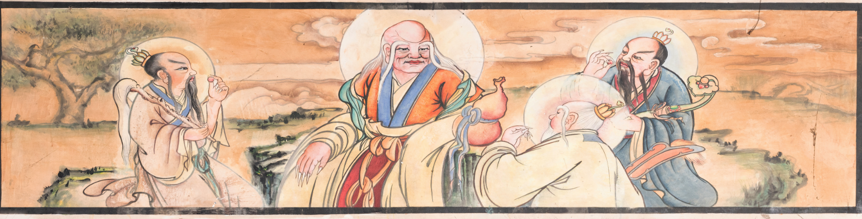 朝拜殿内西墙壁画01